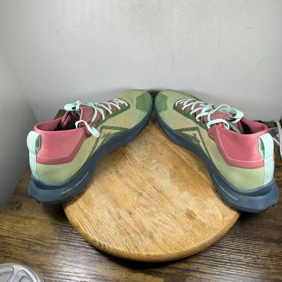 Nike Pegasus Trail 4 GORE-TEX Shoes Mens Size 13 Green Red Waterproof DJ7926-300 - Picture 5 of 8